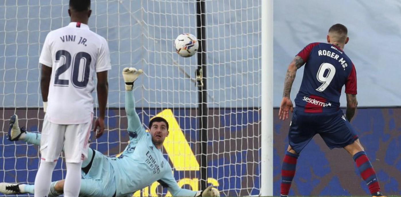 世体：面临危机，皇马若再输莱万特将彻底告别西甲争冠